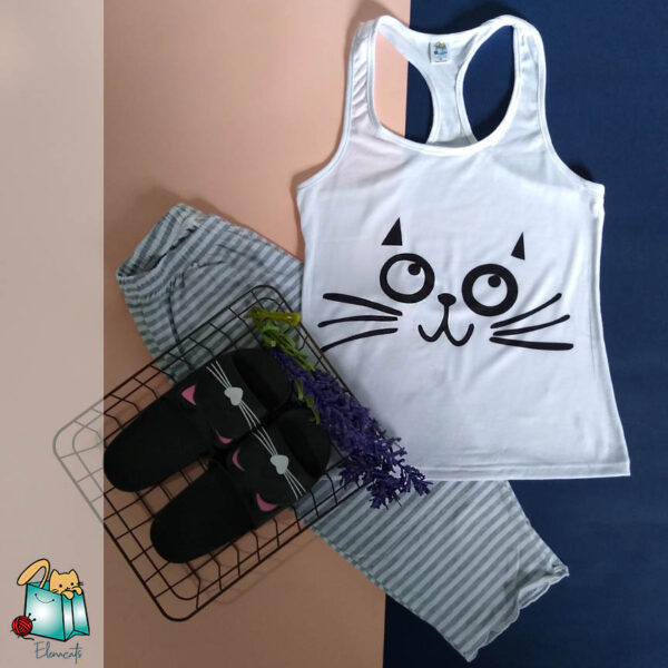 PIJAMA CARITA DE GATO