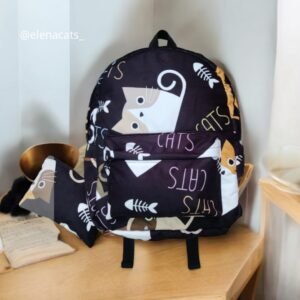 MORRAL DE GATOS NEGRO