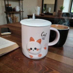 MUG CON DISEÑO DE GATO