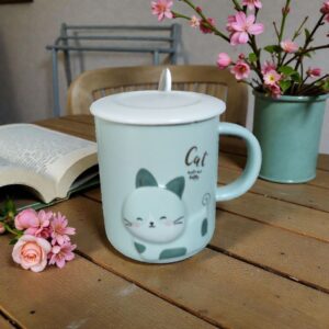 MUG CON DISEÑO DE GATO