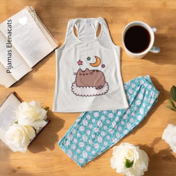 PIJAMA DE GATO LUNA