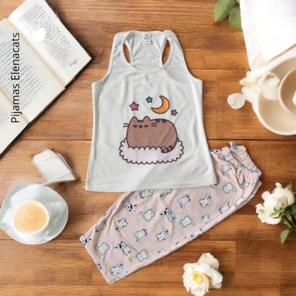 PIJAMA DE GATO LUNA - Imagen 2