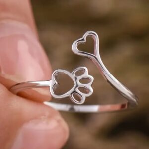 ANILLO HUELLA Y CORAZON