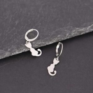 ARETES PENDIENTES SILUETA