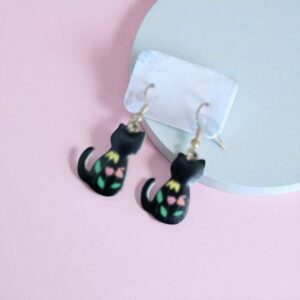 ARETES FIGURA DE GATO