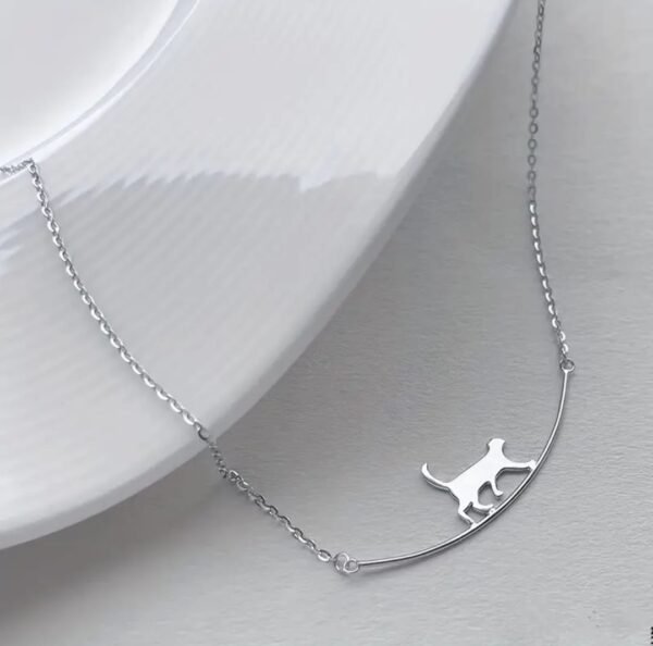 COLLAR CON DISEÑO DE GATO - Imagen 3