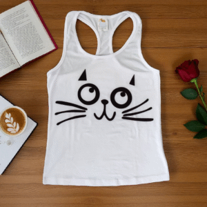 CAMISILLAS DE GATO BLANCAS