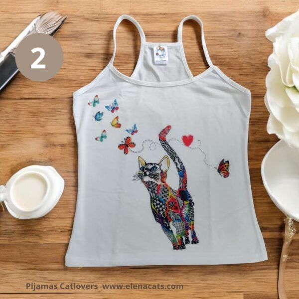 PIJAMAS PANTALON CORAZONES - Imagen 5