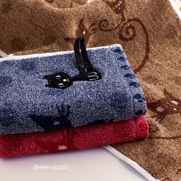 TOALLAS DISEÑO DE GATO - Imagen 3