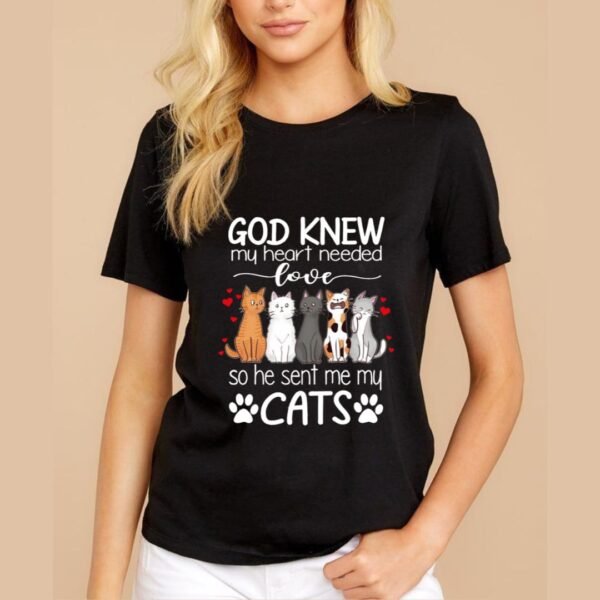CAMISETA ALGODON LOVE CATS - Imagen 2