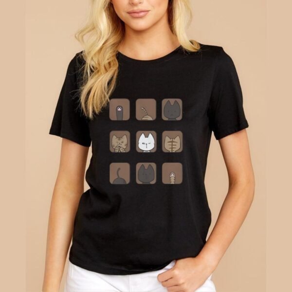 CAMISETA ALGODON GATOS - Imagen 2