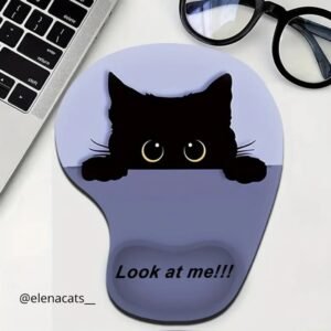 PAD MOUSE CON DISEÑO DE GATO