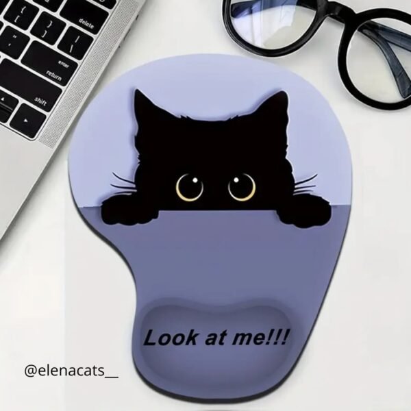 PAD MOUSE CON DISEÑO DE GATO