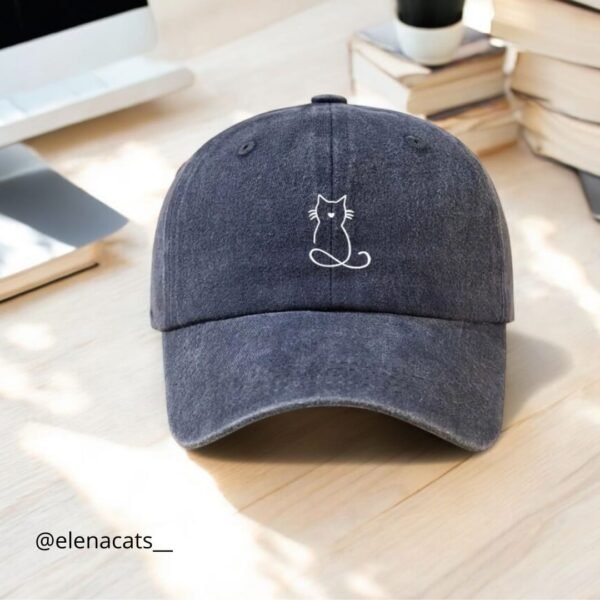 GORRA SILUETA DE GATO