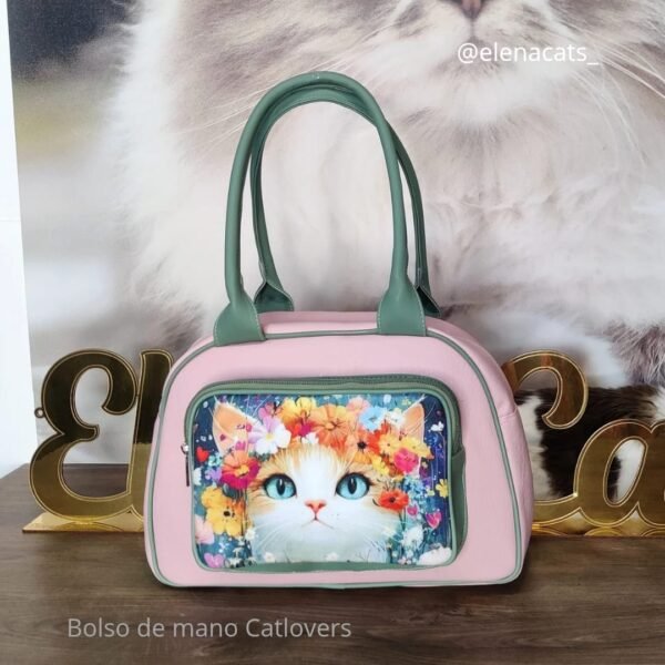 BOLSO DE MANO PRINCESA VERDE - Imagen 2
