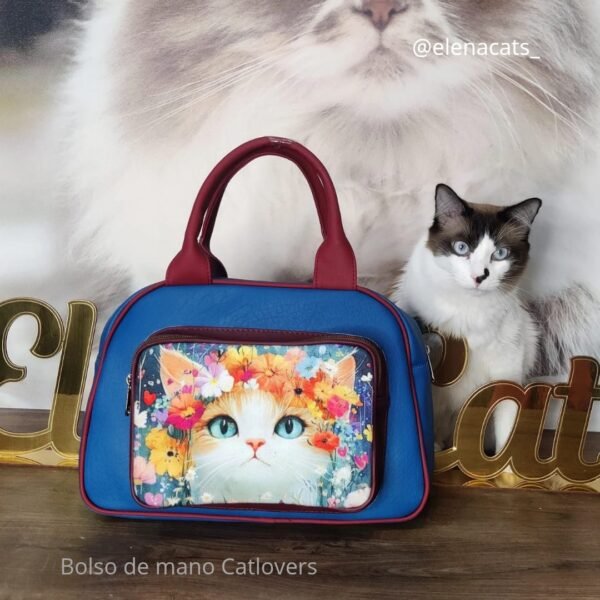 BOLSO DE MANO PRINCESA AZUL - Imagen 2