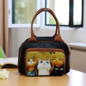 BOLSO CARTERA GATOS COLORES