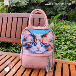 BOLSO MEDIANO CARITA DE GATO