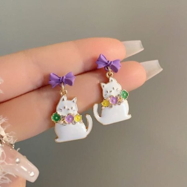 ARETES GATO MOÑO