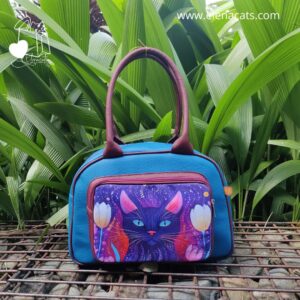 BOLSO CARTERA GATO MANDALA