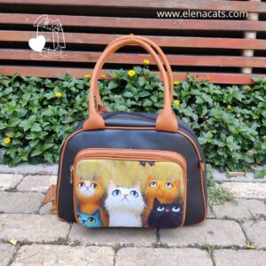 BOLSO CARTERA GATOS COLORES