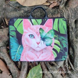 BOLSO PARA PORTATIL NATURACATS