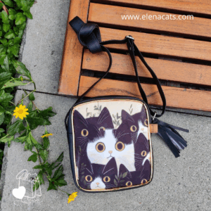 Bolso Manos Libres Gatos