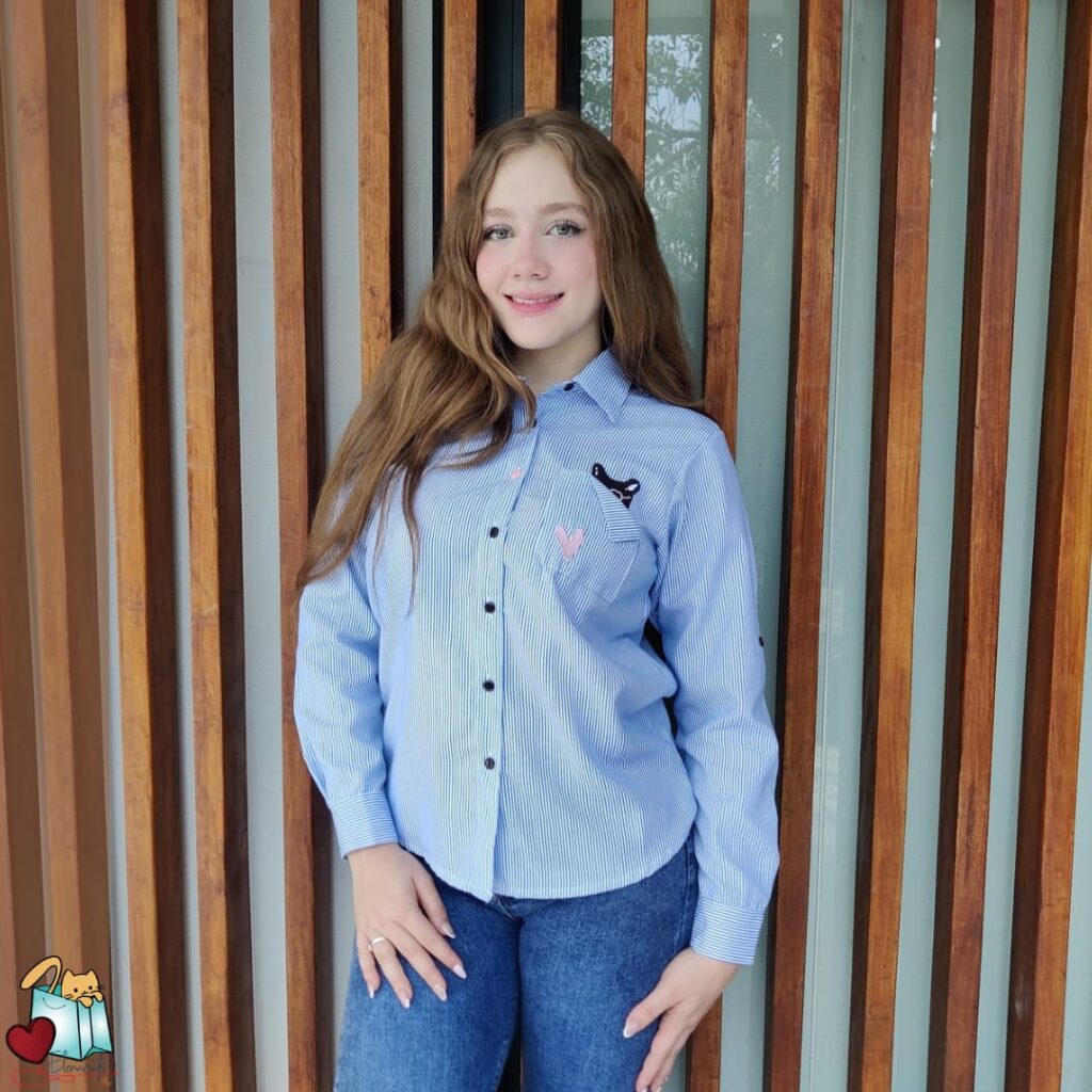 Camisa Con Diseño De Gato