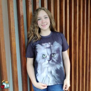 Camiseta De Mujer Gata Sofia