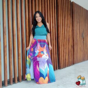 Falda Gato Mandala