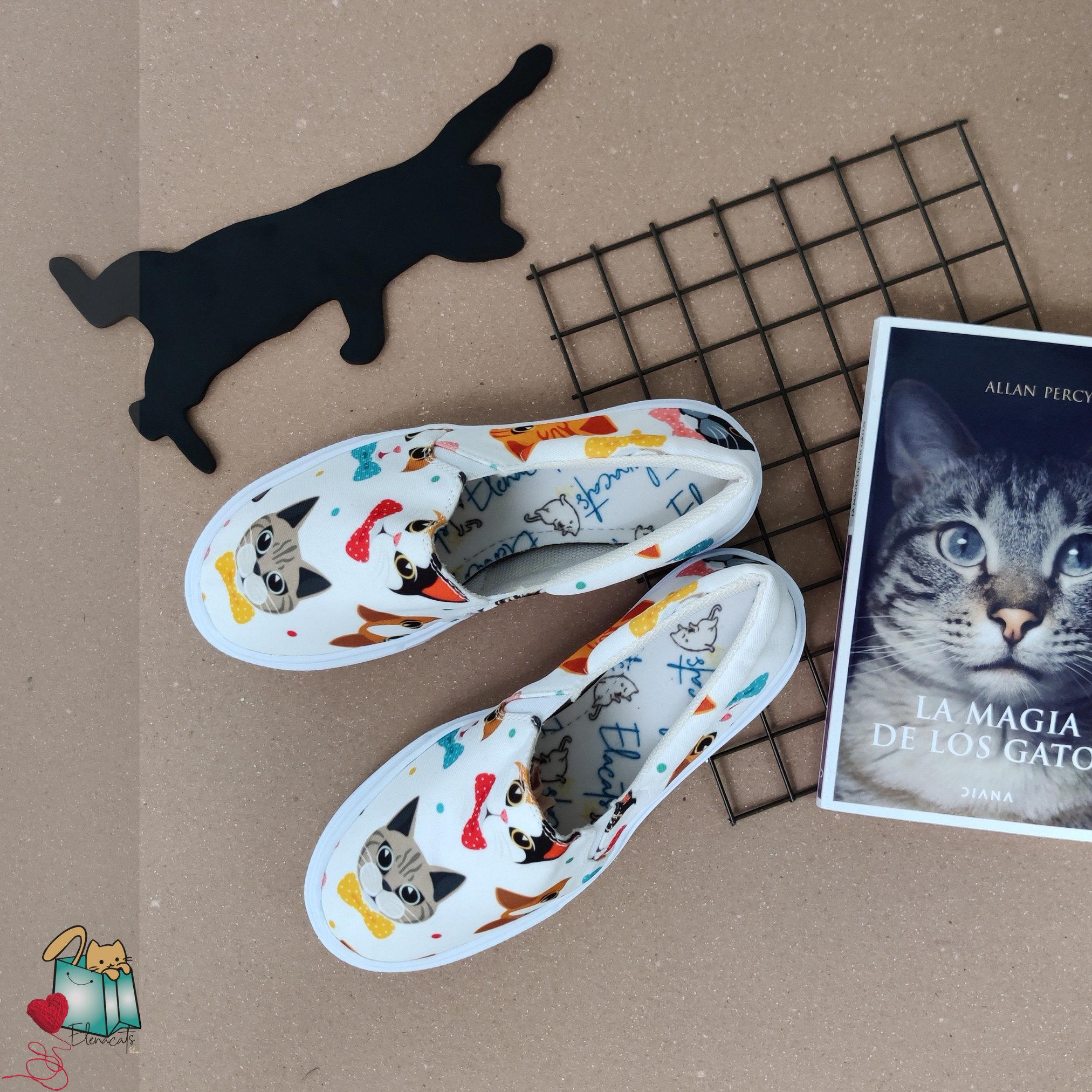 Zapatos De Mujer Gato Corbatin - Imagen 2