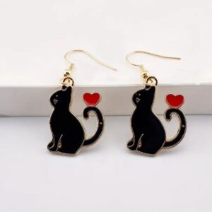 ARETES GATO CORAZON