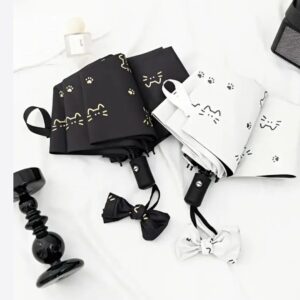 SOMBRILLA CON DISEÑO DE GATITOS