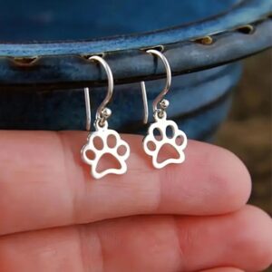 ARETES  HUELLA GATO