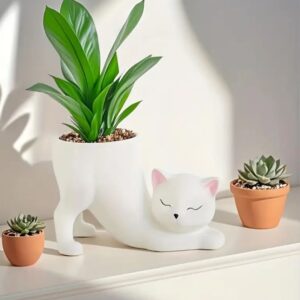 MATERA CON DISEÑO DE GATO