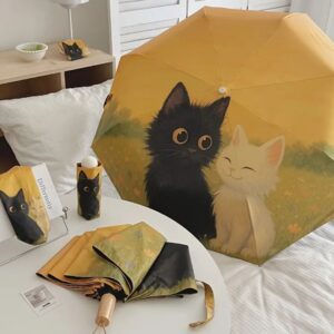 Sombrilla Con Diseño De Gato
