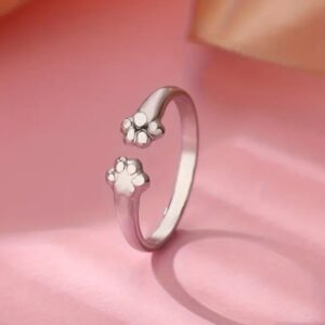 Anillo Huellas De Gato 2
