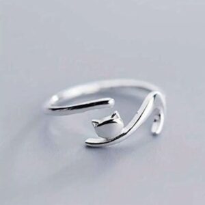 Anillo Diseño De Gato