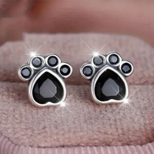 Aretes Huella Gato
