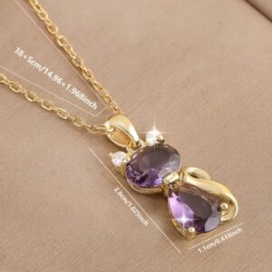 Collar Gato Violeta