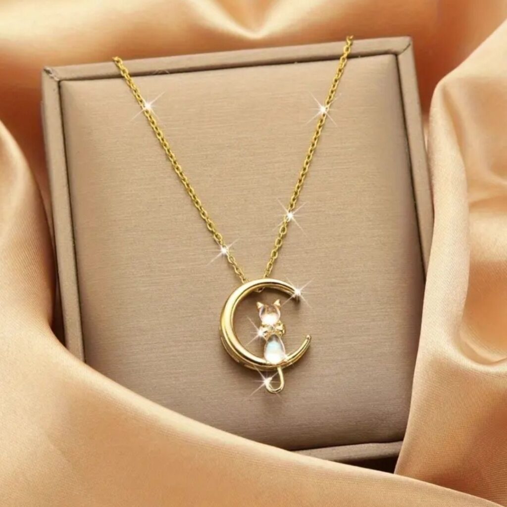 Collar Luna Y Gato