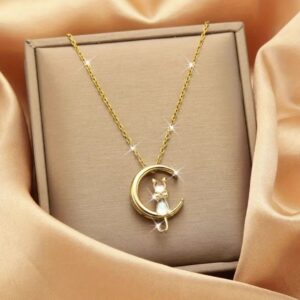 Collar Luna Y Gato