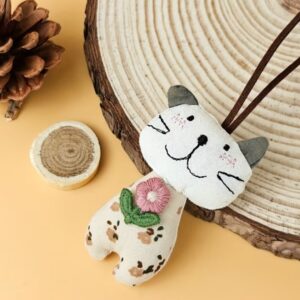 Llavero Con Diseño De Gato