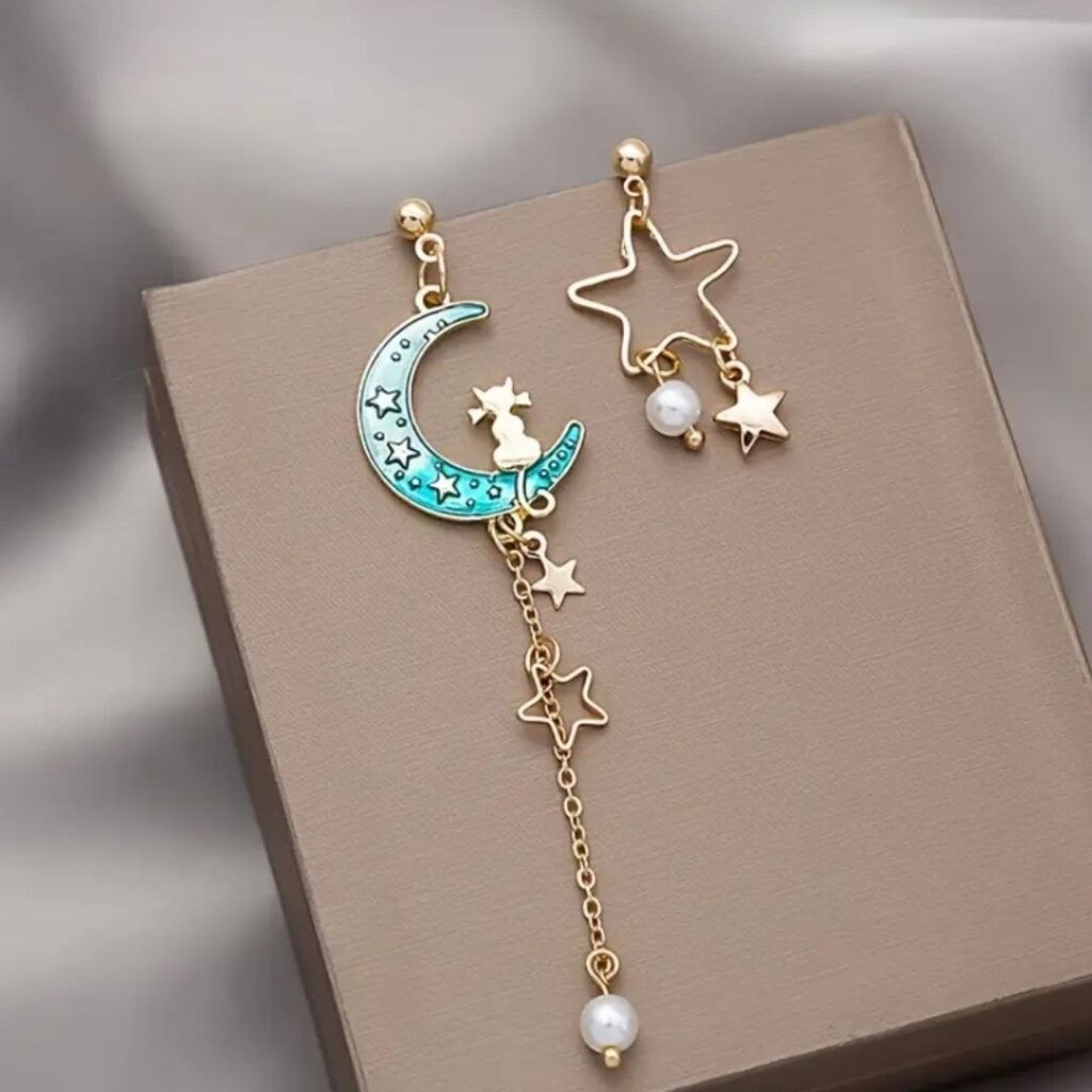 Aretes Gato Estrella