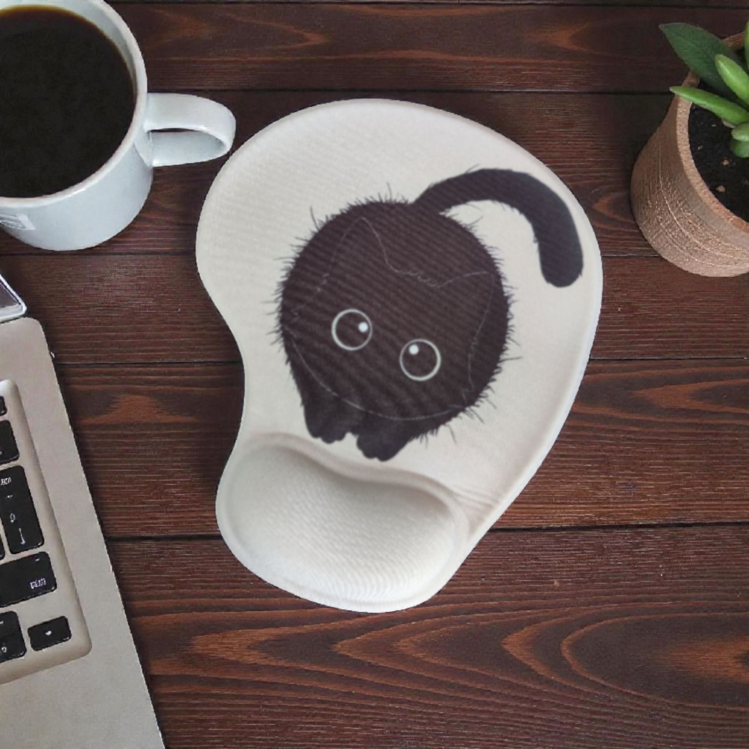 Pad Mouse Con Diseño Gato - Imagen 2