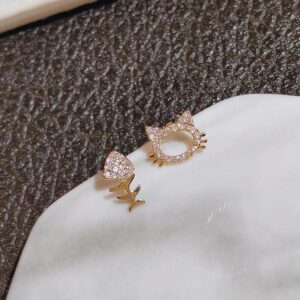Aretes Gato Y Pez