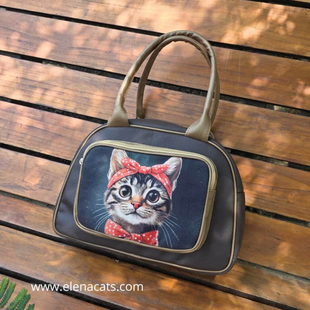 Bolso Cartera Gata Lola