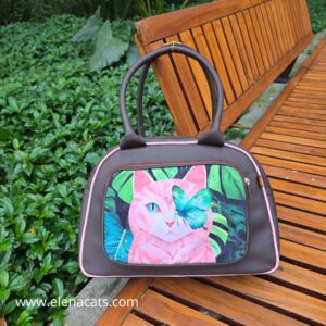 Bolso Cartera Gato Mariposa