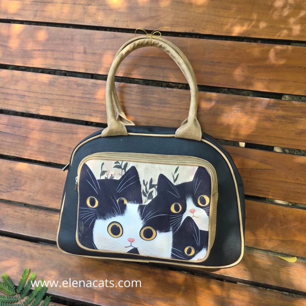 Bolso Cartera Gatos