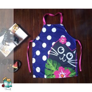 Delantal De Gato con Flores